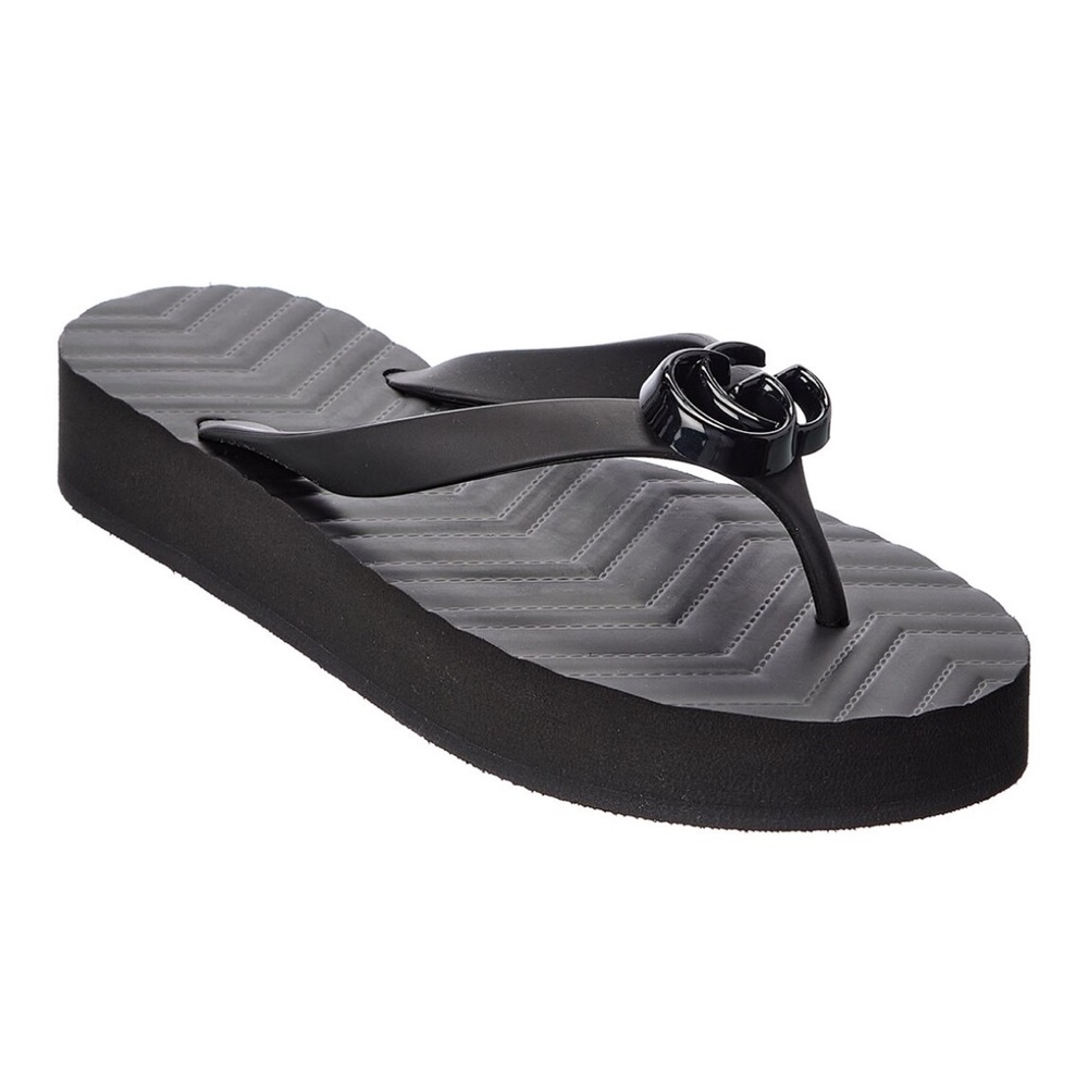 2021
Gucci Wmns Chevron Thong Sandal 'Black'
